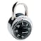 Master Lock 1500D 178in Combination Dial Padlock Standard Silver  Black 1 Lock
