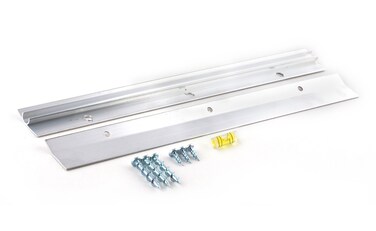 Hangman HeavyDuty Mirror and Picture Hanger with Walldog Anchorless Screws  Aluminum HML12D