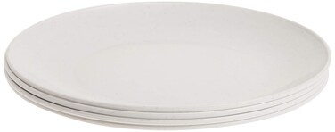 Nordic Ware Polypropylene Plates Microwave Serveware 10 White