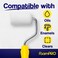 FoamPRO 162  2 Fine Finish Paint Roller  Mini Foam Roller 1 Pack  Foam Paint Roll Cover  Paint Roller Handle  Home Painting Supplies  Paint Tools