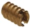 Hillman 3021 3816Inch Brass Wood Inserts 1532 Drill Size 8Pack