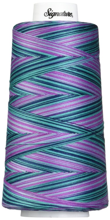 Signature Thread Machine Quilting Thread 3000 yd Variegated Garden