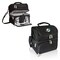 PICNIC TIME Black Miami Dolphins Pranzo Lunch Tote