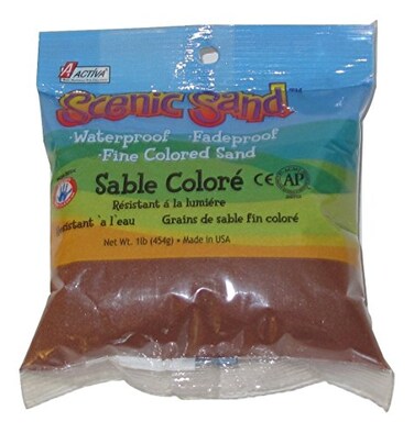 ACTIVA Scenic Sand 1Pound Dark Brown