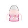 MAM Starter Cup 1 Count MAM Polypropylene Sippy Cup Drinking Cup with ExtraSoft SpillFree Spout and NonSlip Handles for Girls 4 Months Five Ounces Pink