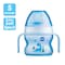 MAM Starter Cup 1 Count MAM Sippy Cup Drinking Cup with ExtraSoft SpillFree Spout and NonSlip Handles for Boys 4 Months Five Ounces Blue