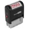 Fragile Handle with Care  Self Inking Rubber Stamp  Red Ink