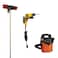 Proslat 13010 Double 8Inch Locking Hooks Designed for Proslat PVC Slatwall 3Pack