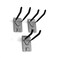 Proslat 13010 Double 8Inch Locking Hooks Designed for Proslat PVC Slatwall 3Pack