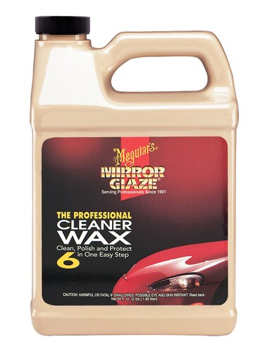 Meguiars M664 Mirror Glaze Cleaner Wax  64 Oz Container