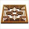 Frank Lloyd Wright Storer Textile Block Hardwood Trivet and Wall Decor