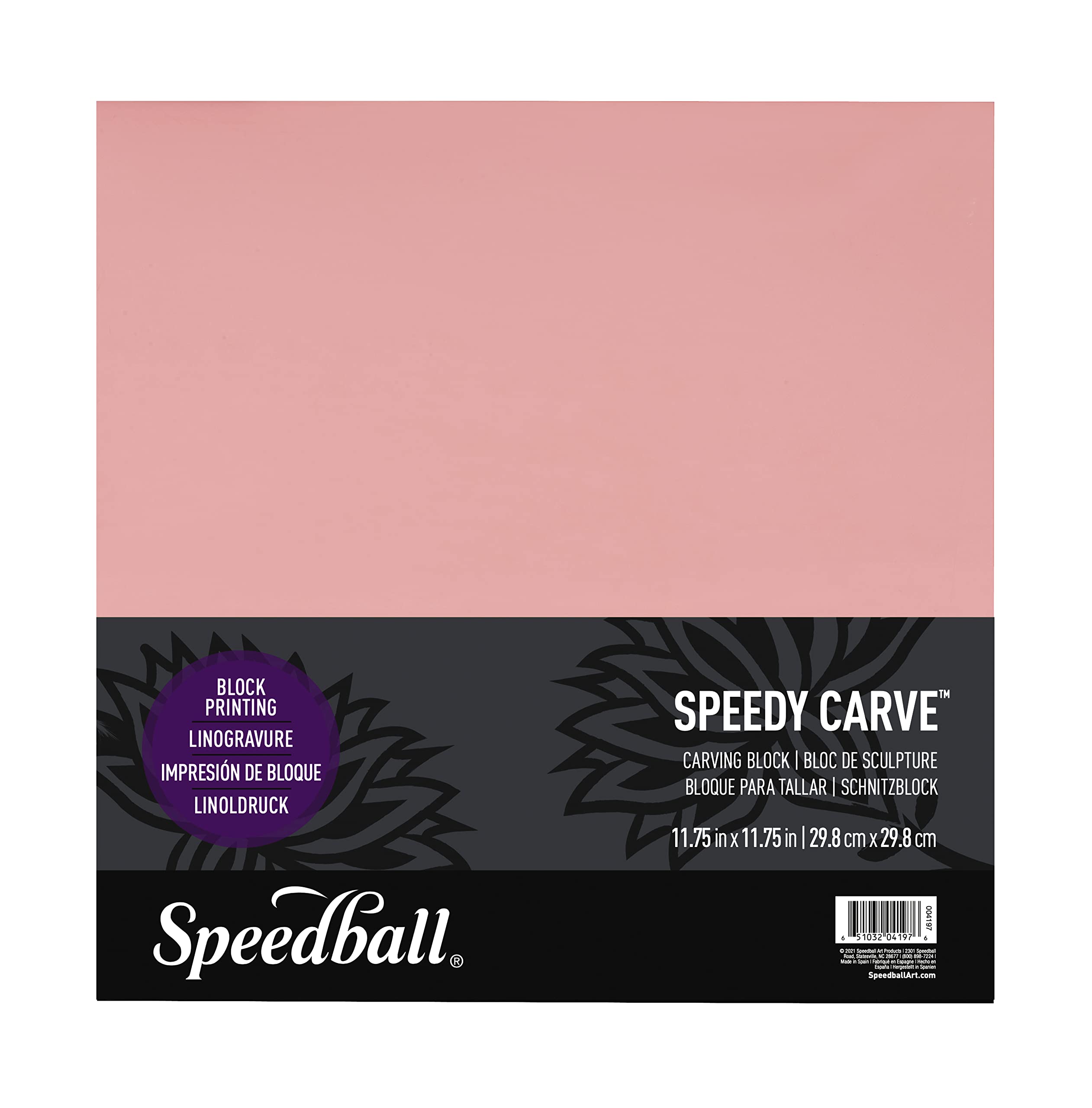 Speedball Speedball Speedycarve Block Carving Block Square 11.34 x 11.34 inches