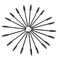G2PLUS 100PCS Disposable Eyelash Brushes Adjustable Mascara Wands Makeup Applicator Kits Eyelash Spoolies Brushes for Eyelash Extensions and Eyebrows Black