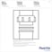 Plumb Pak PP956 Wing Nut Slip Joint 1 14inch Washer White