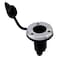 Perko 1045P0SDP 2Pin Plugin Type with Waterproof SnapOn Cover  Stainless Steel Face with Black Polymer Body