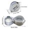 2 Pcs Mini 30X 21mm Jeweler Jewelers Jewelry Loupe Magnifier