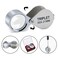 2 Pcs Mini 30X 21mm Jeweler Jewelers Jewelry Loupe Magnifier