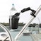 RAM Mounts RAPB132B201U Level Cup 16oz Drink Holder with Double Socket Arm with Medium Arm Compatible with RAM B Size 1 Ball Components