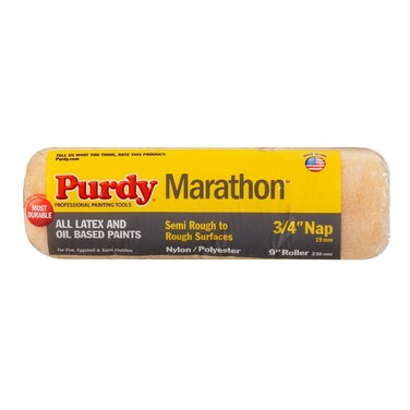 Purdy 144602094 Marathon NylonPolyester 34 Nap Cover One Size Multi