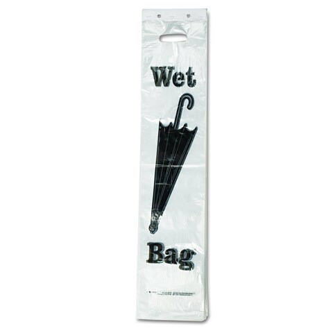 Tatco 57010 Wet Umbrella Bag 7w x 31h Clear  1000 Count