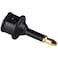 Recoton Fiber Optic Toslink to 35mm Mini Adapter