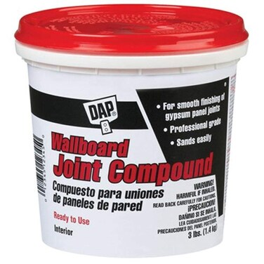 Dap 10100 Wallboard Joint Compound White  3Pound