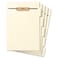 Smead Folder Divider with Fastener Side 15Cut Tab Letter Size Manila 50 per Pack 35605