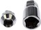 Dorman 711626 Wheel Nut Lock Chrome Bulge Seat Open End M14150 Compatible with Select Models 4 Pack