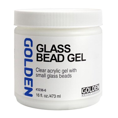 Golden Acryl Med 16 Oz Glass Bead Gel