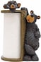 Willie Black Bear Paper Towel Holder Rack for Free Standing on Counter or Table Great Kitchen Decor 14