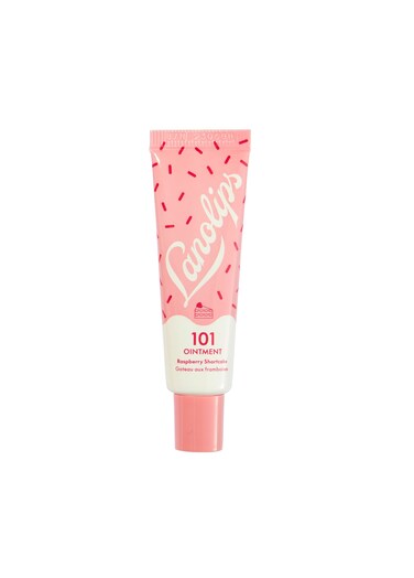Lanolips 101 Delicious Rasberry Shortcake  Lip Balm with Vitamin E Oil and Lanolin for Lip Hydration  Naturally Flavored Lanolin Lip Balm for Very Dry Lips  Dermatologist Tested 35 Oz