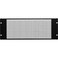 NavePoint 4U Blank Rack Mount Panel Spacer with Venting for 19Inch Server Network Rack Enclosure Or Cabinet Black