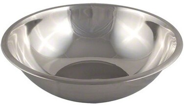 American METALCRAFT Inc 3 qt Stainless Steel Mixing Bowl Silver