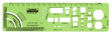 Rapidesign Architects Aid Template 1 Each R29