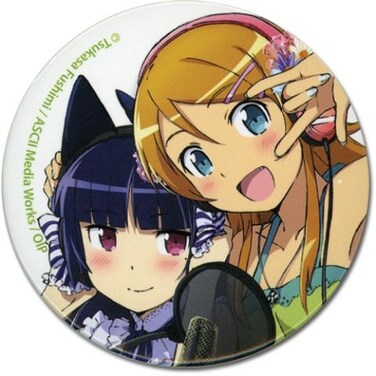 Great Eastern Entertainment Oreimo Kirino  Kuroneko Button 2
