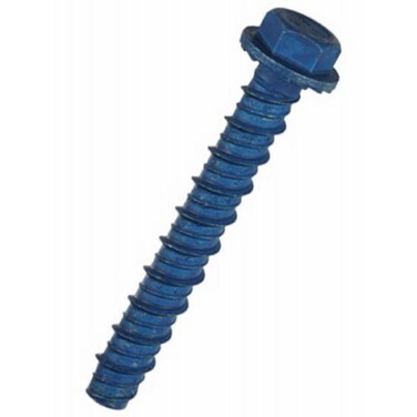 ITW Brands 11413 38x3 Concrete Hex Anchor 10 Per Package
