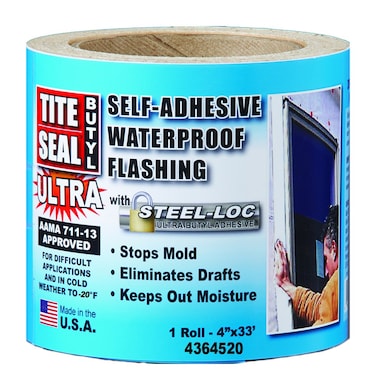 Cofair TSBULTRA433 Tite Seal Butyl Ultra Window Tape 4 x 33