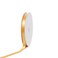Creative Ideas Solid Satin Ribbon 58Inch by 100 Yard Light Gold Solid