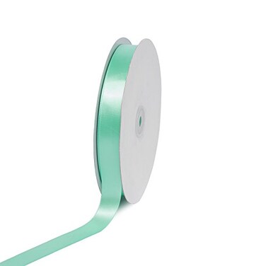Creative Ideas PSF0708530 Solid Satin Ribbon 78100 yd Mint Green