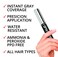 Greyfree Root TouchUp AshBrown Hair Mascara Temporary Gray Roots Concealer