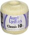 Aunt Lydia Classic Crochet Thread 10 Cream