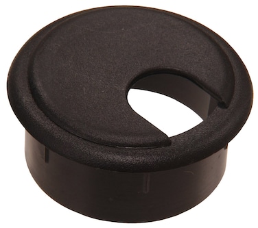 The Hillman Group 59086 134Inch Black Grommet with Cap 2Pack