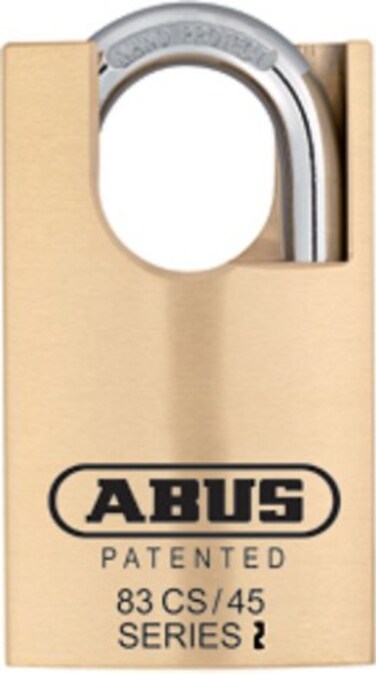 ABUS 83CS45 300 Schlage Brass Rekeyable Padlock Zero Bitted
