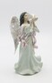 Cosmos 96571 Fine Porcelain African American Angel Musical Figurine 918Inch  Green