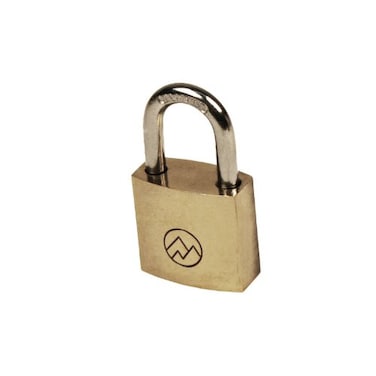 FJM Mountain Series BP075A30 Solid Brass Padlocks with Same Key Home Improvement Door Lock Weatherproof TSA Locks for Luggage with 3 Master Locks Wide Keyed Alike