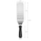 New Star Foodservice 38385 Plastic Handle Flexible Grill TurnerSpatula Perforated 145Inch Black