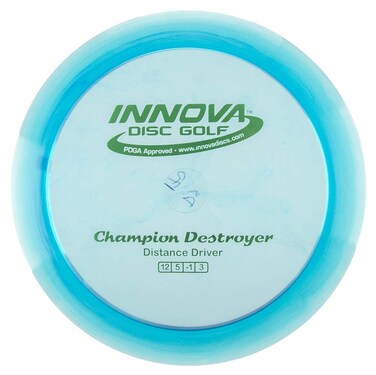 Innova Disc Golf Champion Material Destroyer Golf Disc 173175gm Colors may vary