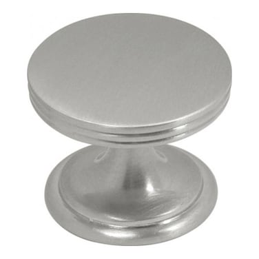 Hickory Hardware P2142SN American Diner Transitional Door Handle  1 Pack Round 138 Inch Cabinet Knob  Hardware for Doors  Dresser Drawers  Zinc Material Door Knob with Satin Nickel Finish