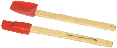 Norpro  3000R Norpro 2Piece Mini Spatula Set Red