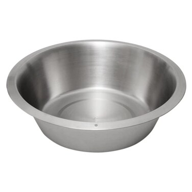 Lindys 12 Quart Stainless Steel Flat Bottom Dish Pan
